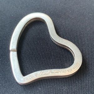 ‼️Tiffany & Co Elsa Peretti heart keychain